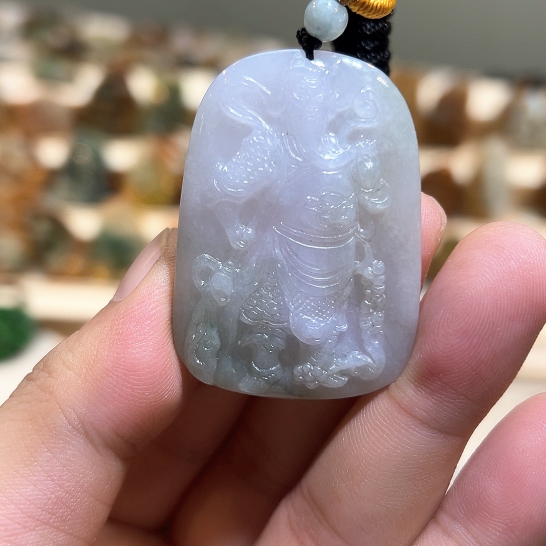 颈饰未镶嵌翡翠挂件