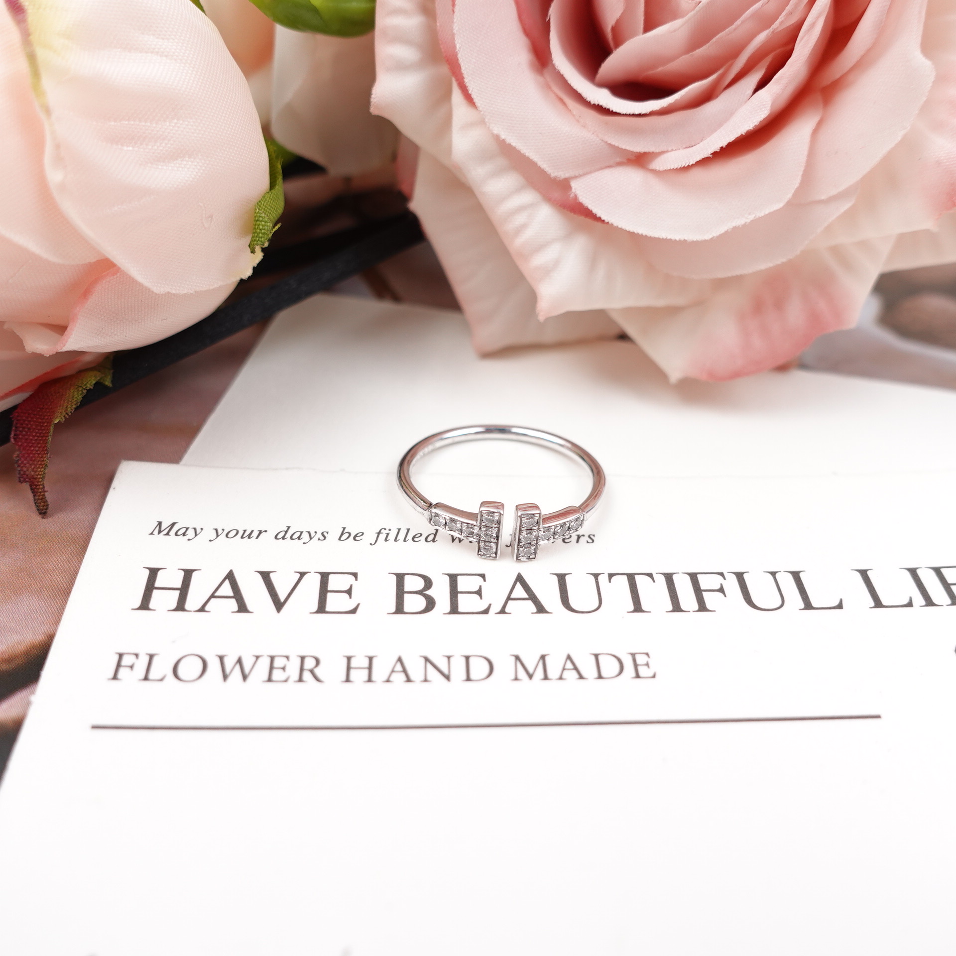 99新 Tiffany & Co./蒂芙尼 /戒指/T10153667