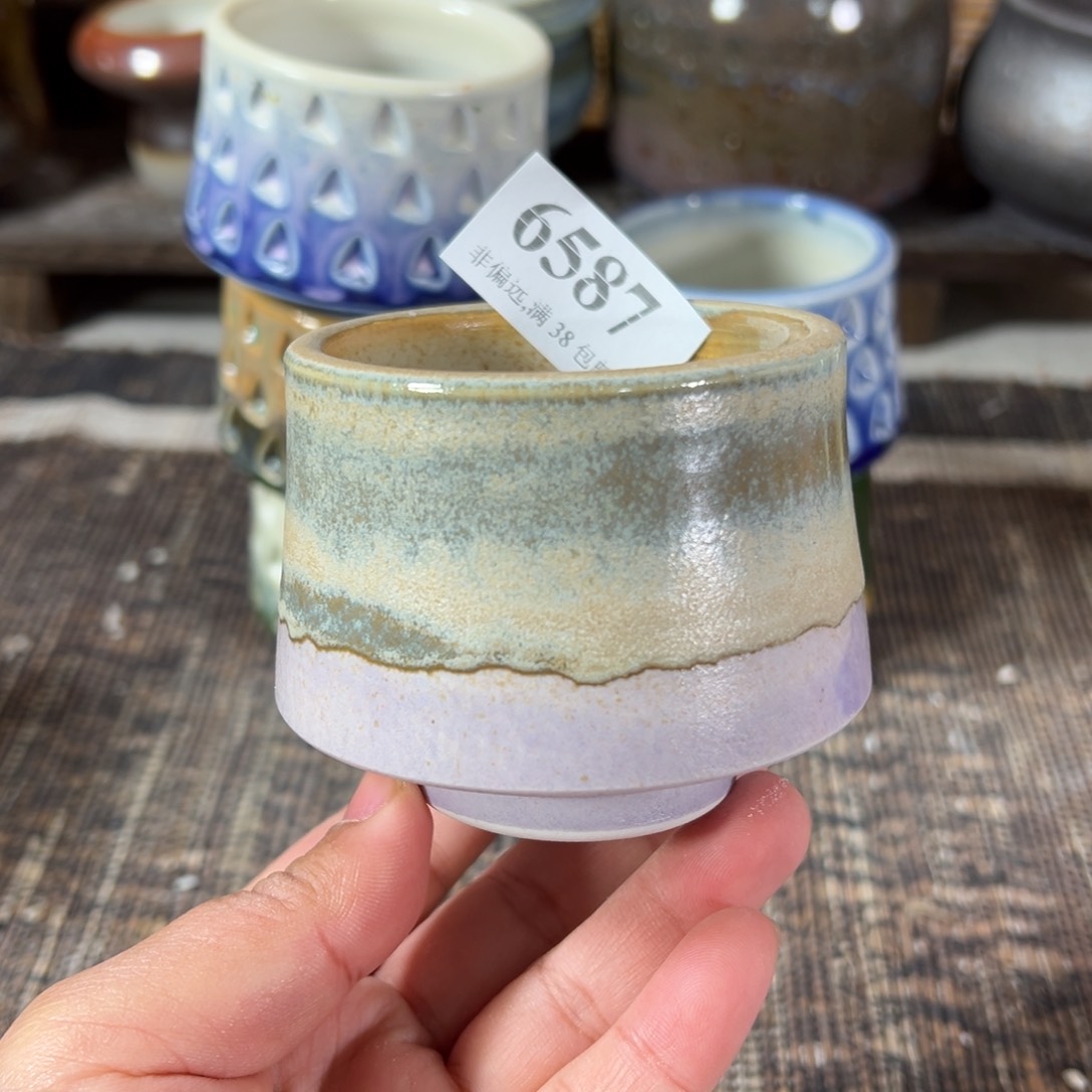 陶瓷景德镇手工花盆