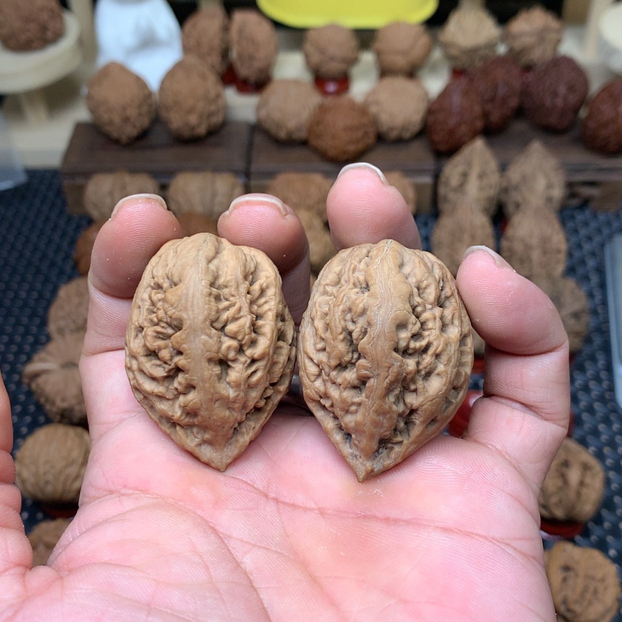 【闪购商品】文玩核桃把件全品吉林灵蛇秋39