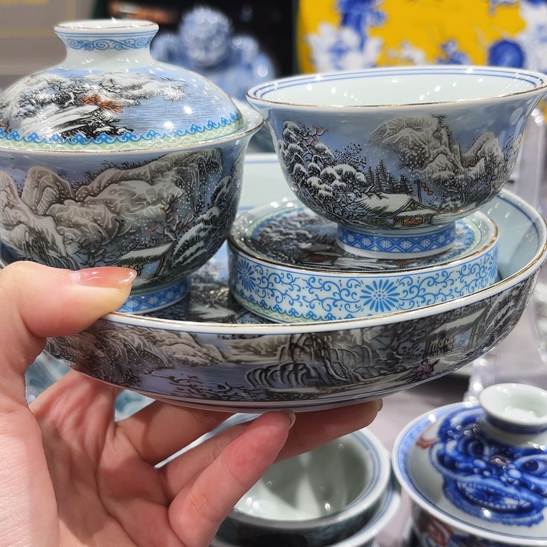 瓷片景德镇瓷器艺术