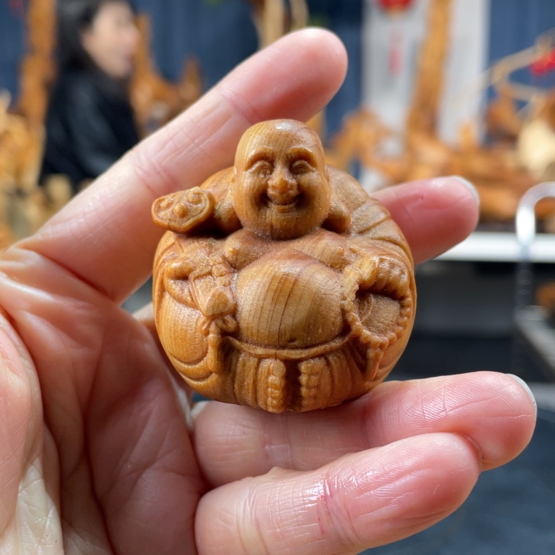 柏木（崖柏）手把件