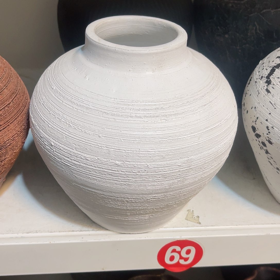 红陶无孔无孔口径8高度20