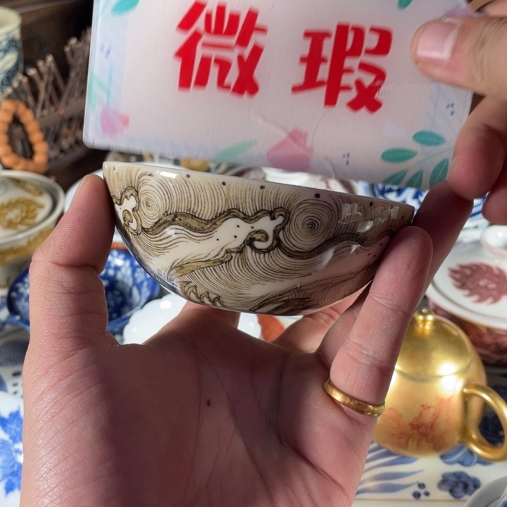 陶瓷摆件景德镇陶瓷老陶