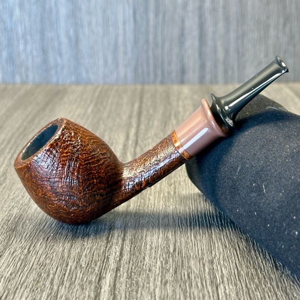 ASTRA俄罗斯阿斯特拉烟斗喷砂苹果直斗入门斗性价比进口斗叼斗