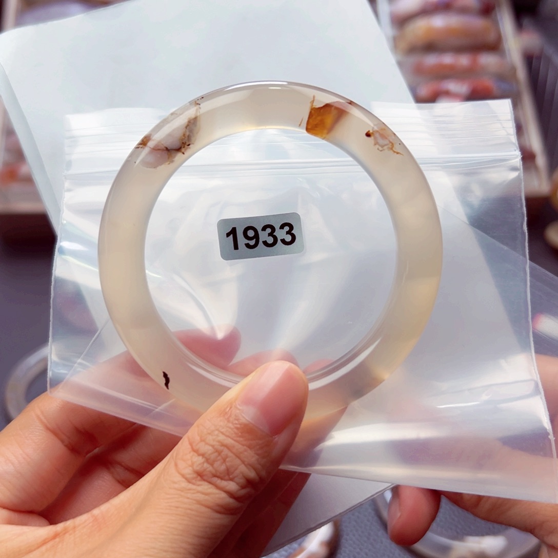 手镯玛瑙/玉髓未镶嵌胖***/