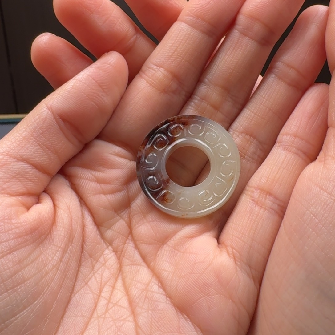 和田玉颈饰未镶嵌水*儿