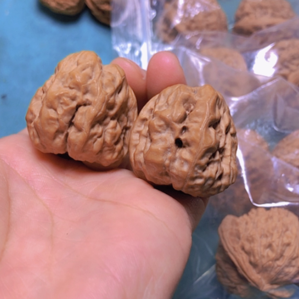 【闪购商品】核桃摆件32大肚蛤蟆头