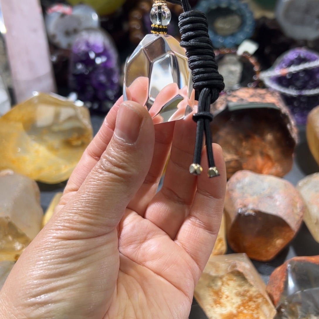 紫晶未镶嵌大型摆件（非配饰）吊坠