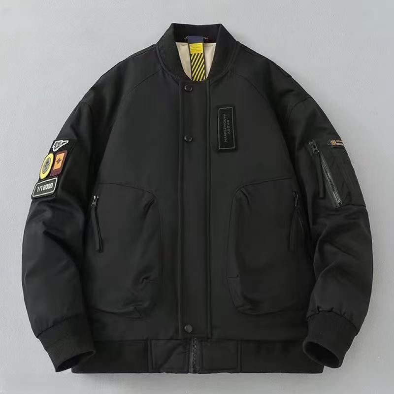 2807冬季潮流百搭立领防寒服