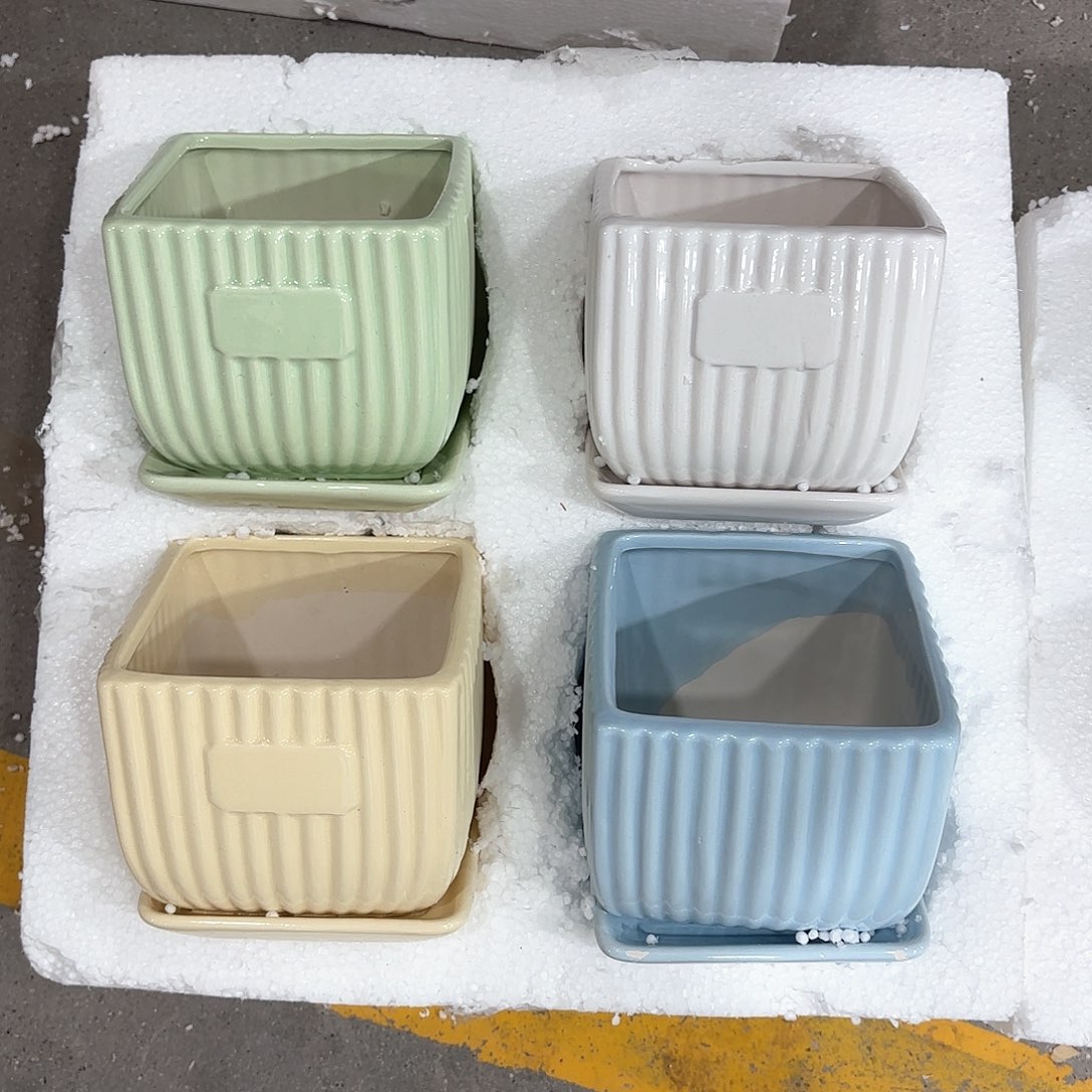 陶瓷陶瓷花盆，多肉花盆