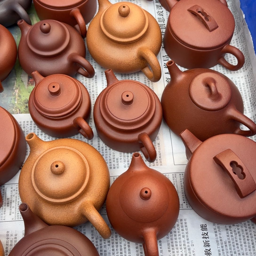 紫砂茶壶吾****?红降坡子冶180cc微瑕