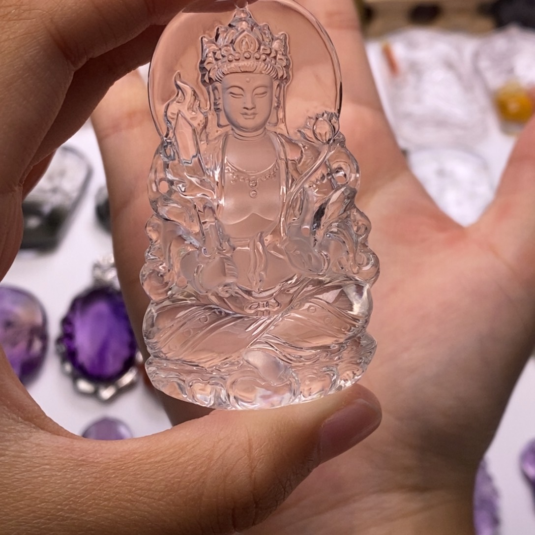 福***鑫颈饰未镶嵌水晶定制