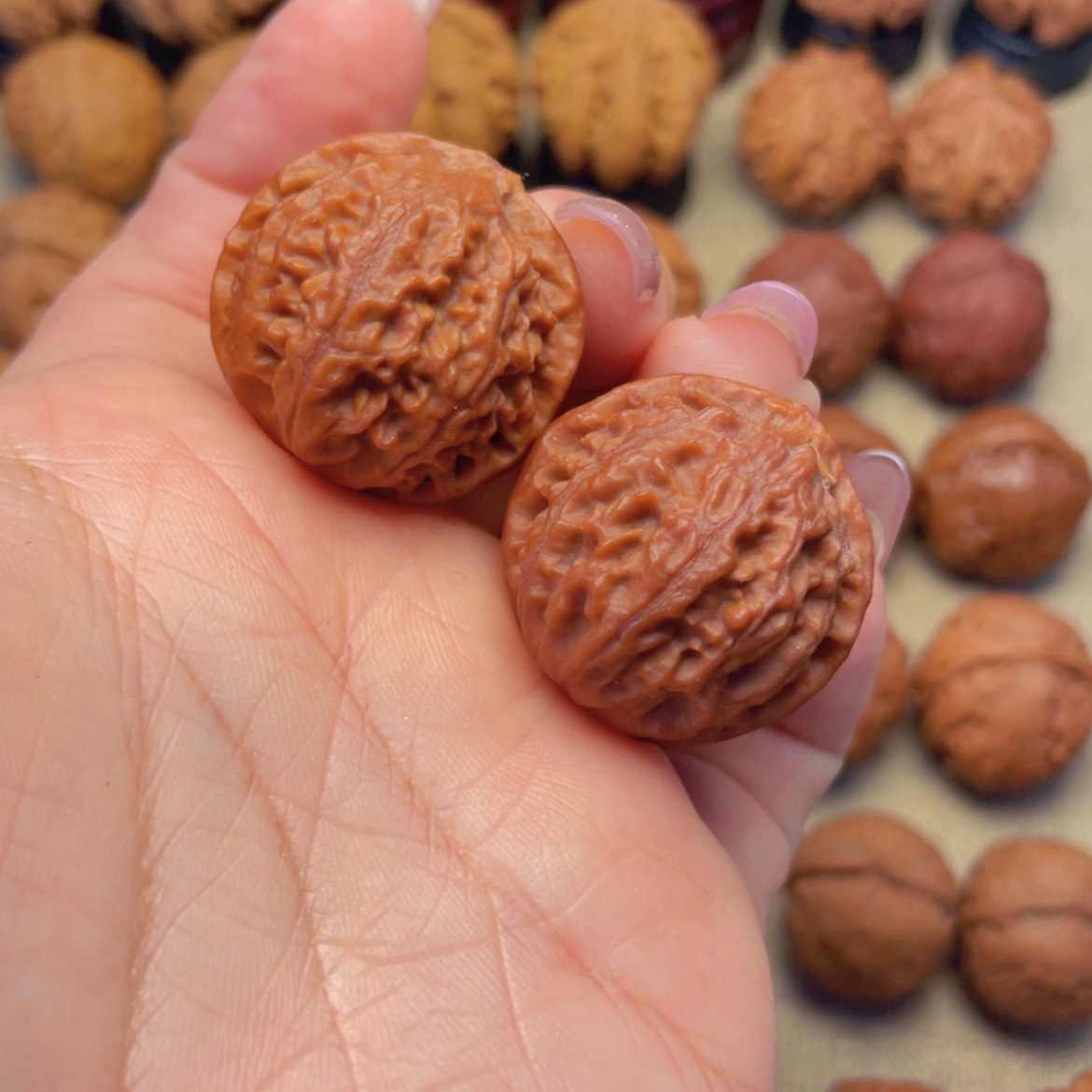 【闪购商品】吊坠文玩核桃聚***?小荔枝