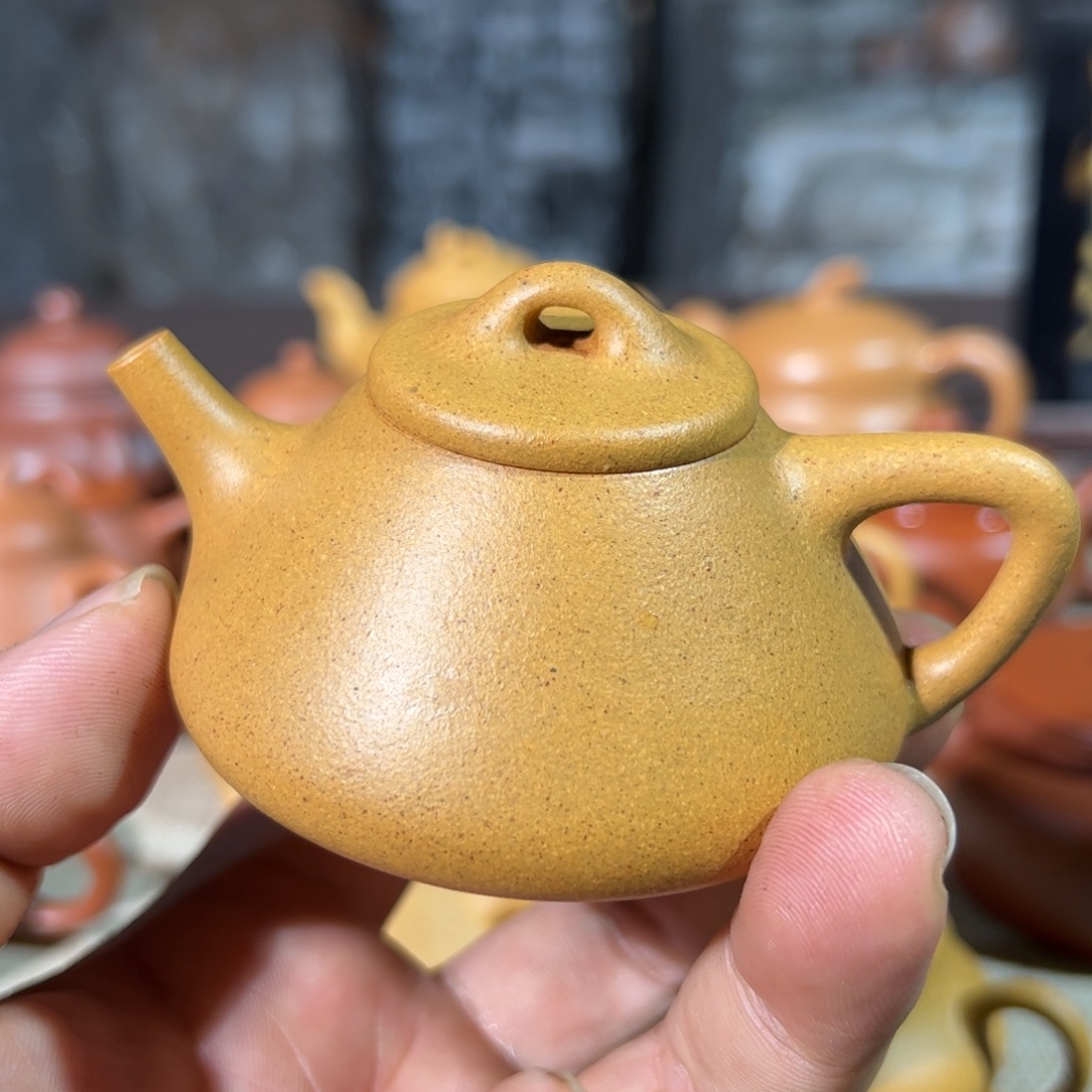 一***秋茶壶紫砂全手制作