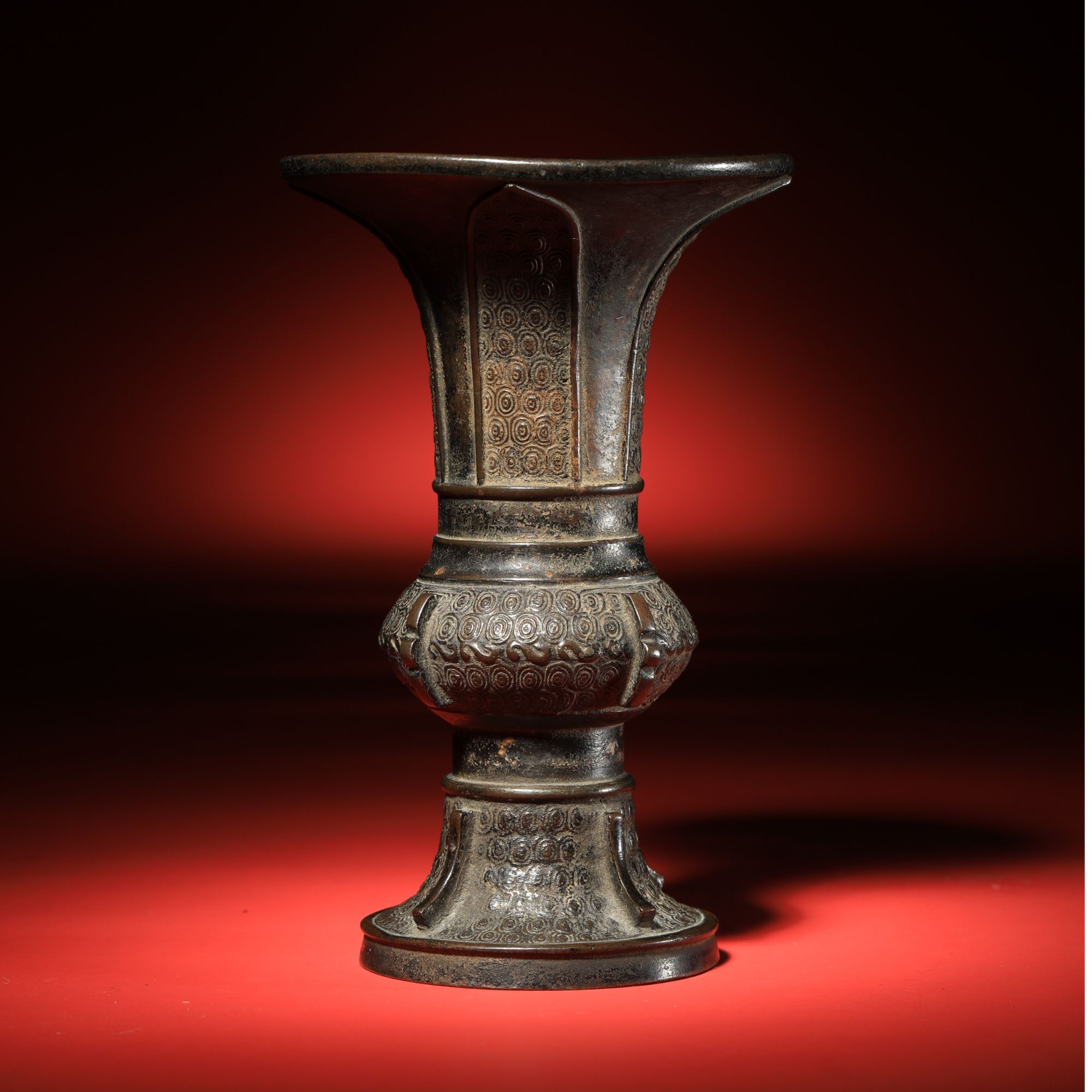 【2月17日古董拍卖】3503 清 小花觚