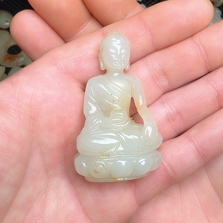 和田玉颈饰未镶嵌用****6