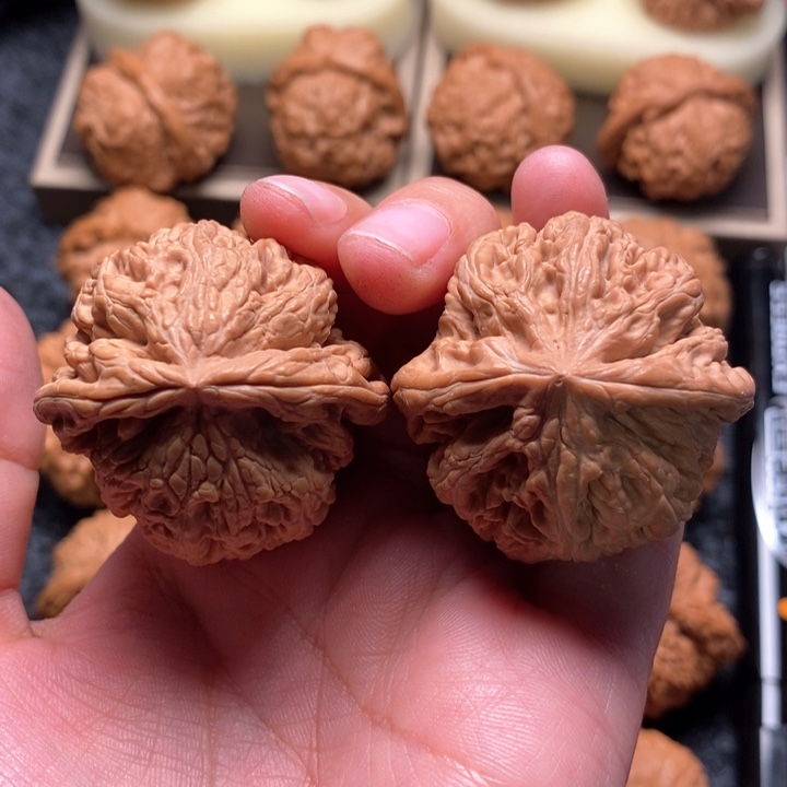 文玩核桃把件精品粗筋41
