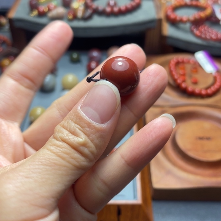南红玛瑙未镶嵌单珠16多样性发1
