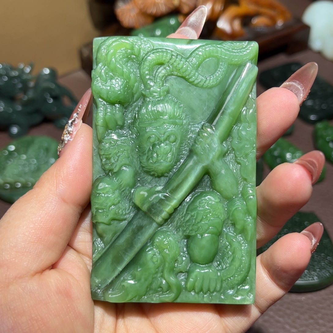 和田玉挂件未镶嵌