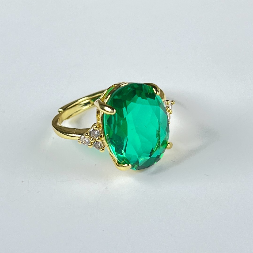 【超星专属】W008 精美绿戒指 多样性发其一