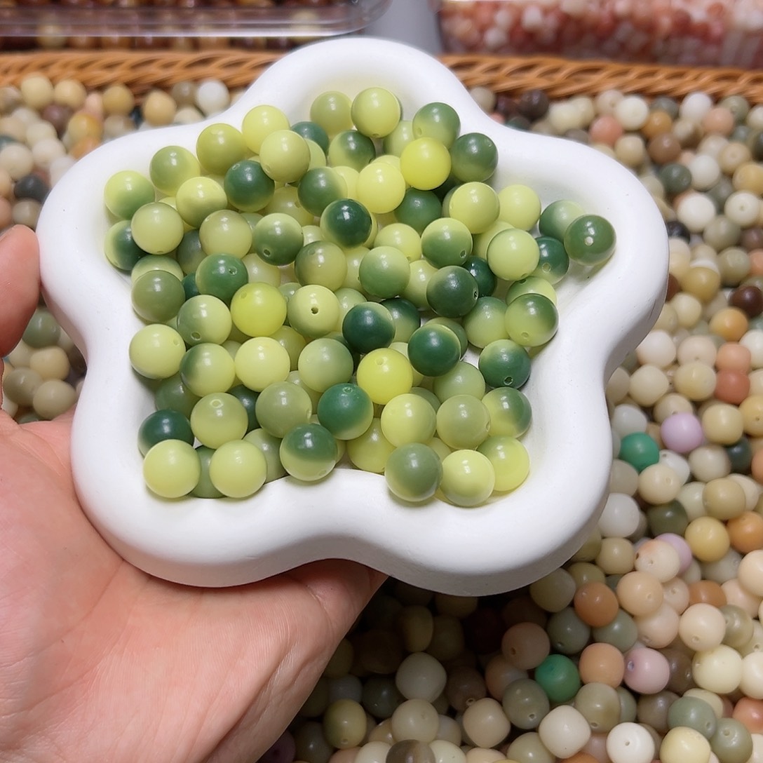 菩提根/象牙果吊坠卡12青提圆珠100颗卡牌➕20颗