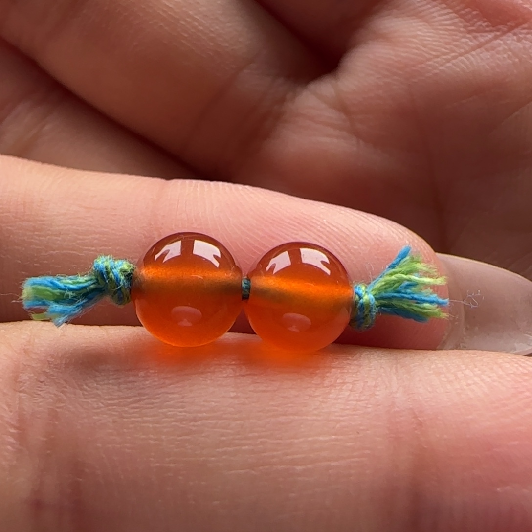 南红玛瑙圆珠6.6未镶嵌