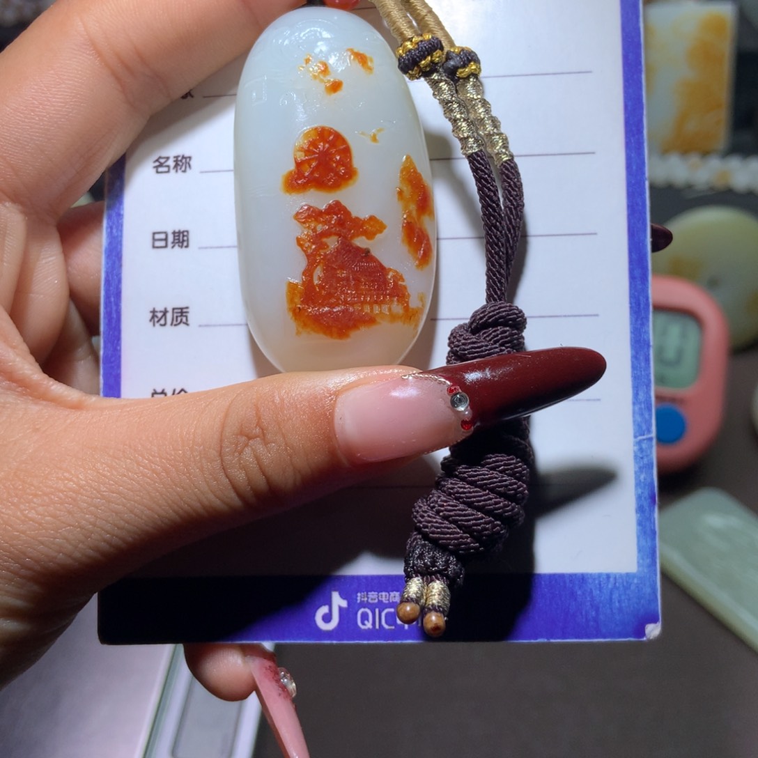和田玉挂件未镶嵌东**事