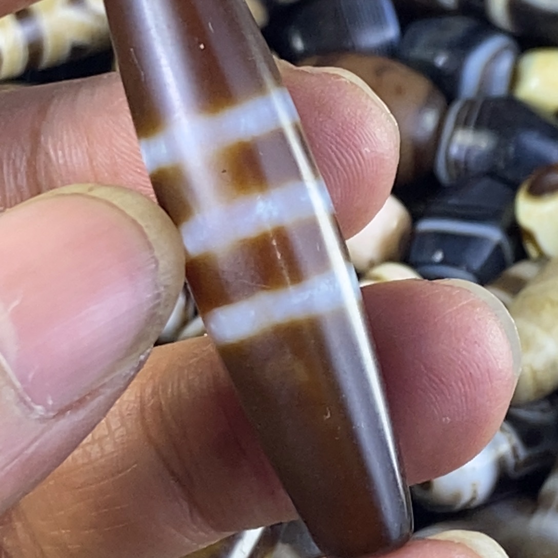 玛瑙/玉髓颈饰未镶嵌行运五线