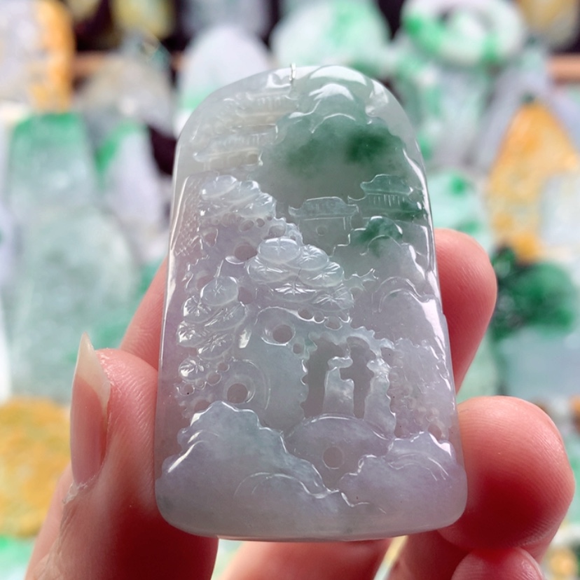 【闪购商品】翡翠吊坠(不含链)未镶嵌