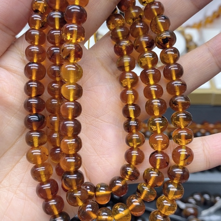 琥珀颈饰未镶嵌默**宇琥珀8