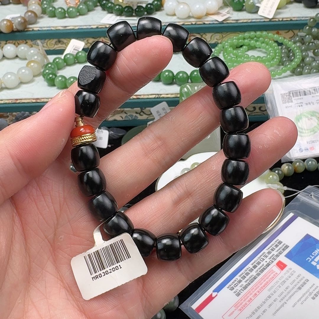 和田玉手串未镶嵌