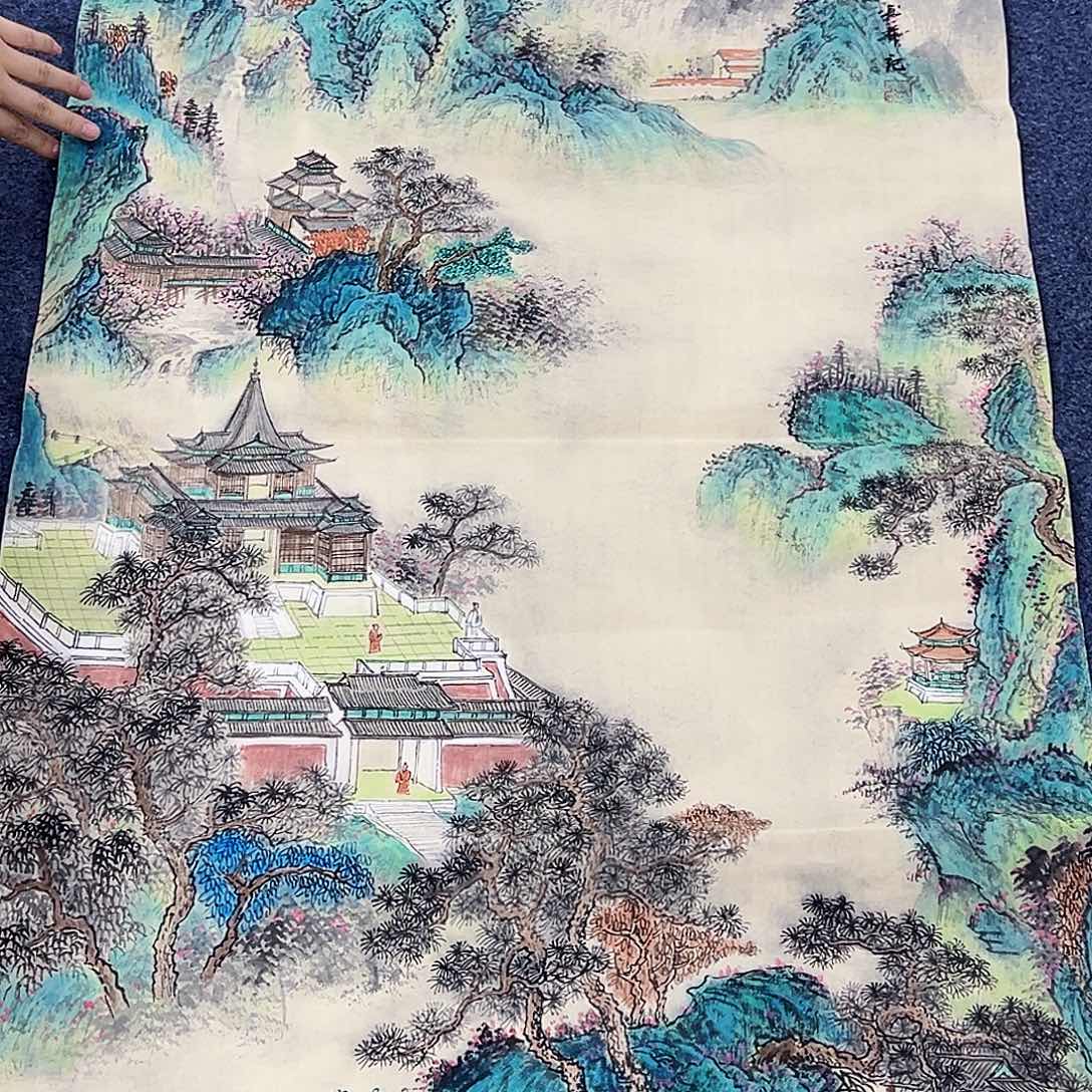 国画事事顺心如意万事如意