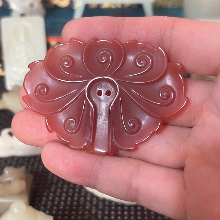 和田玉未镶嵌吊坠(不含链)