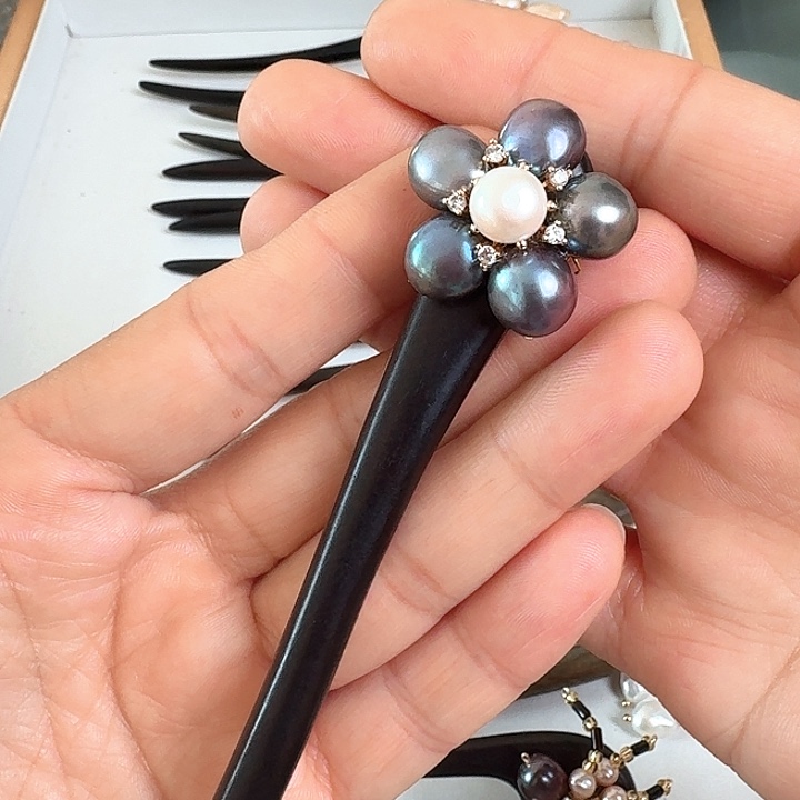 未镶嵌淡水珍珠发饰