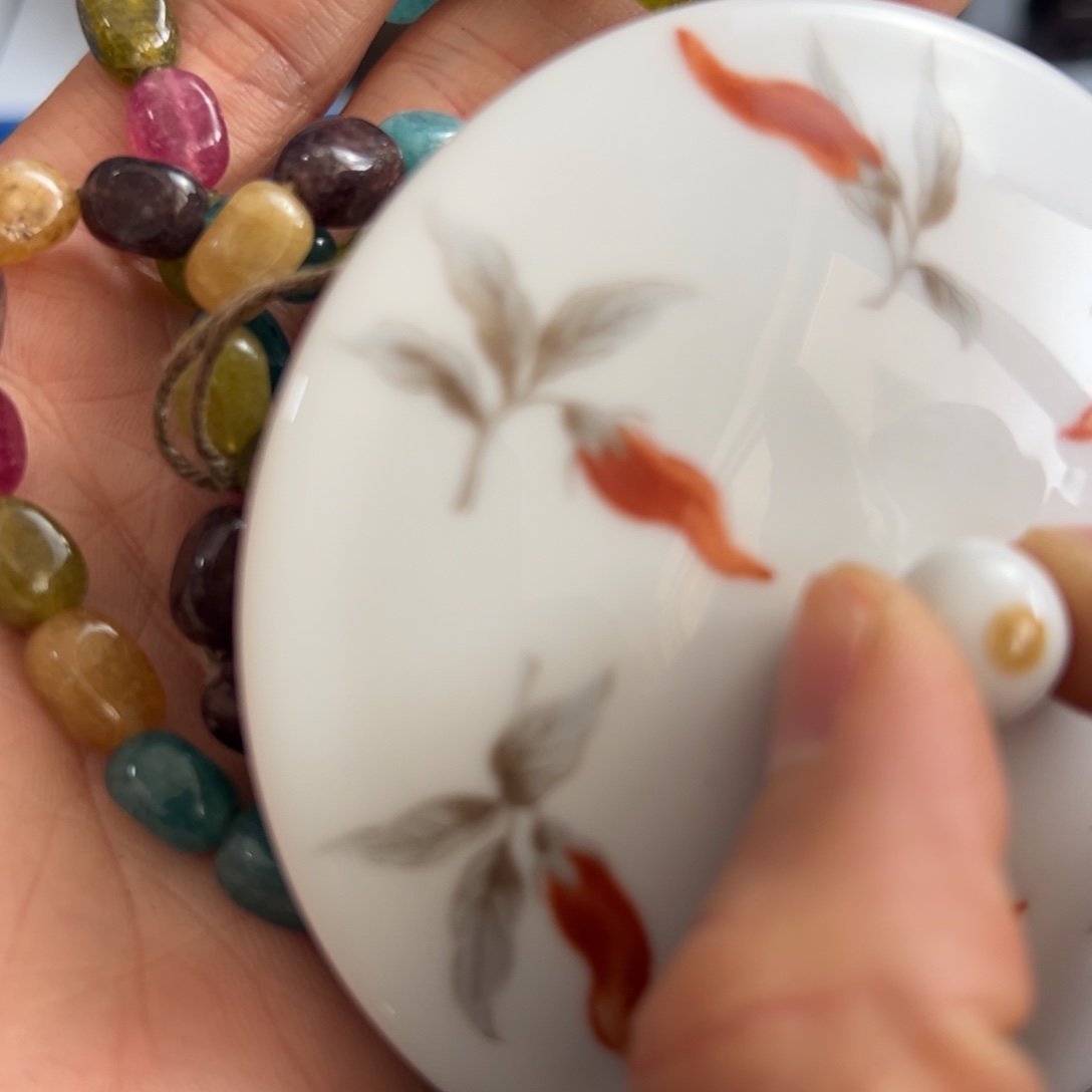 紫砂茶叶盒现代工艺美术瓷器