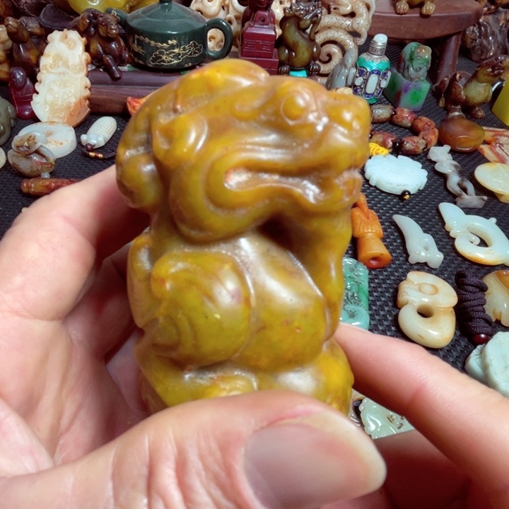 滴血莲花菩提把件