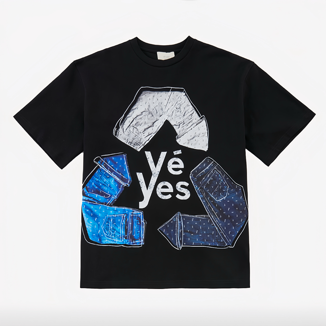 设计师品牌YE-YES印花图案T恤