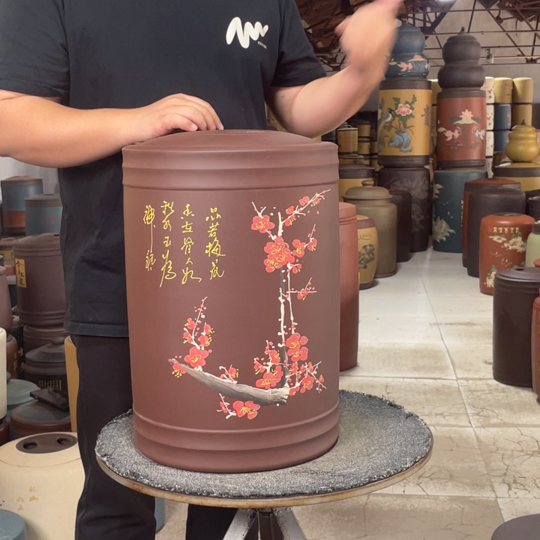 紫砂茶叶罐茶叶罐