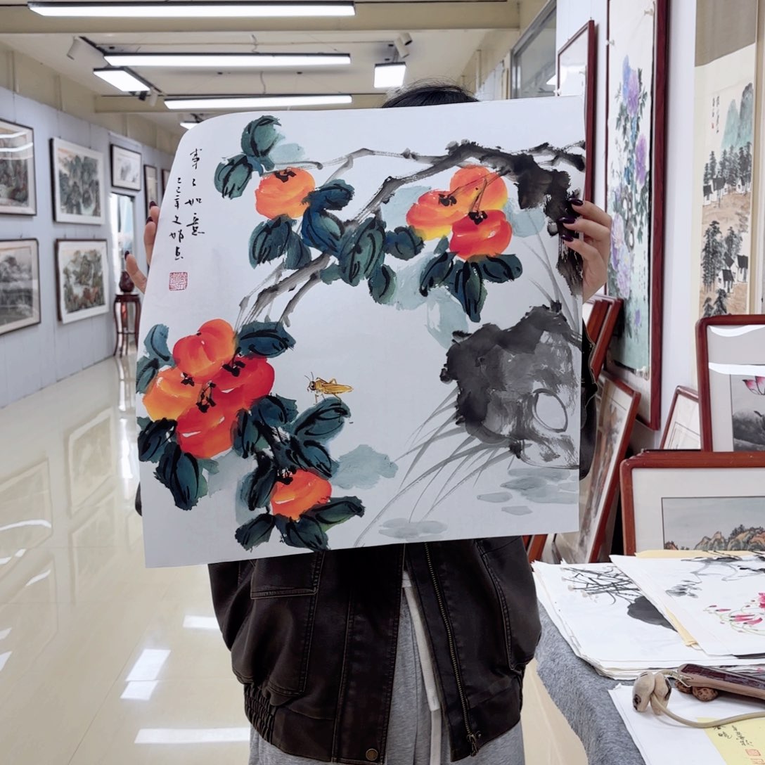 国画国画作品集一个