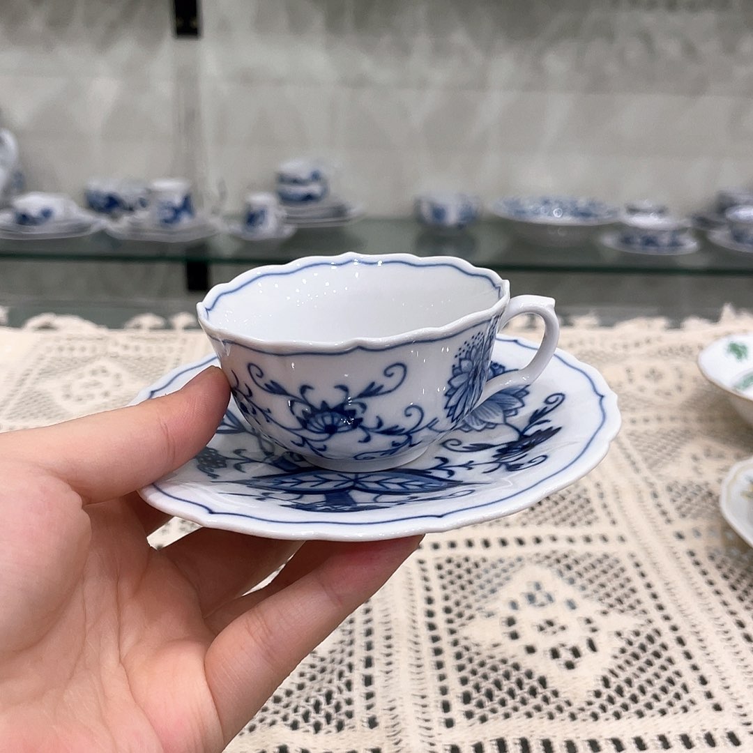 瓷片中古一等娃娃杯