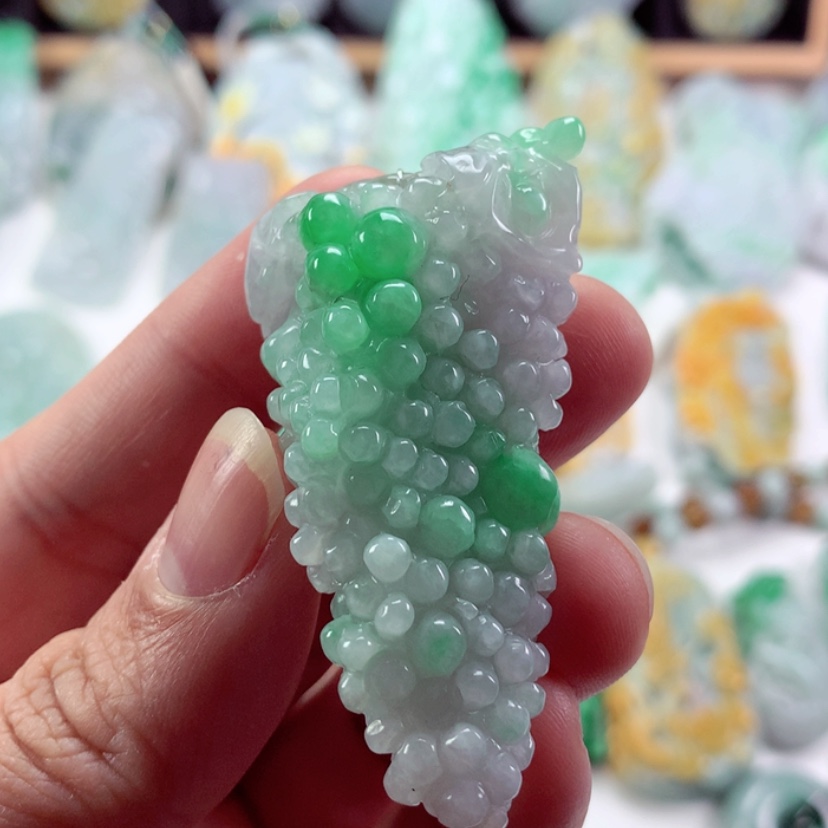 【闪购商品】翡翠吊坠(不含链)未镶嵌