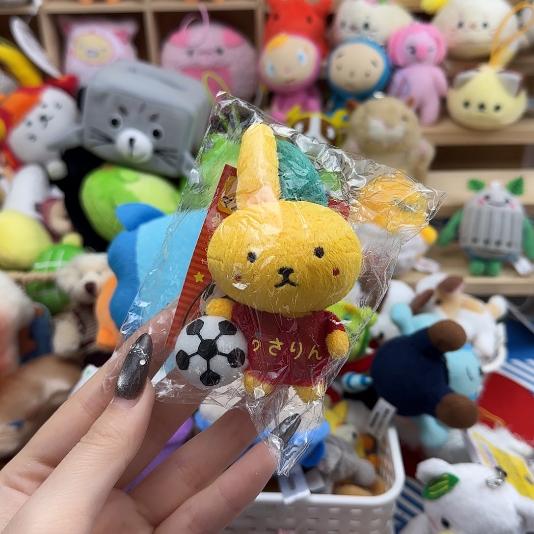 毛绒满30包邮非偏远不退不换-足球兔