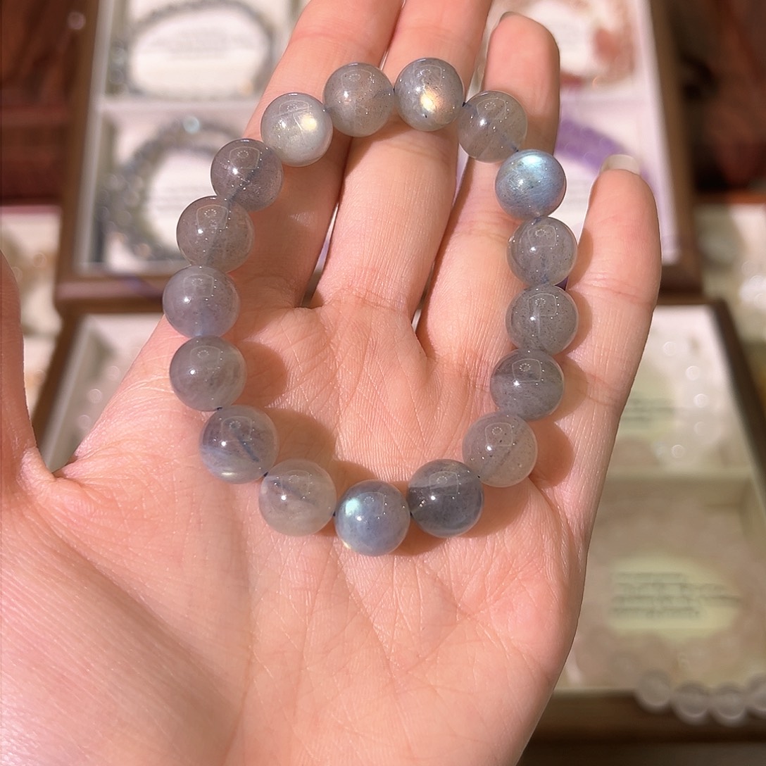 水晶手链未镶嵌灰月光