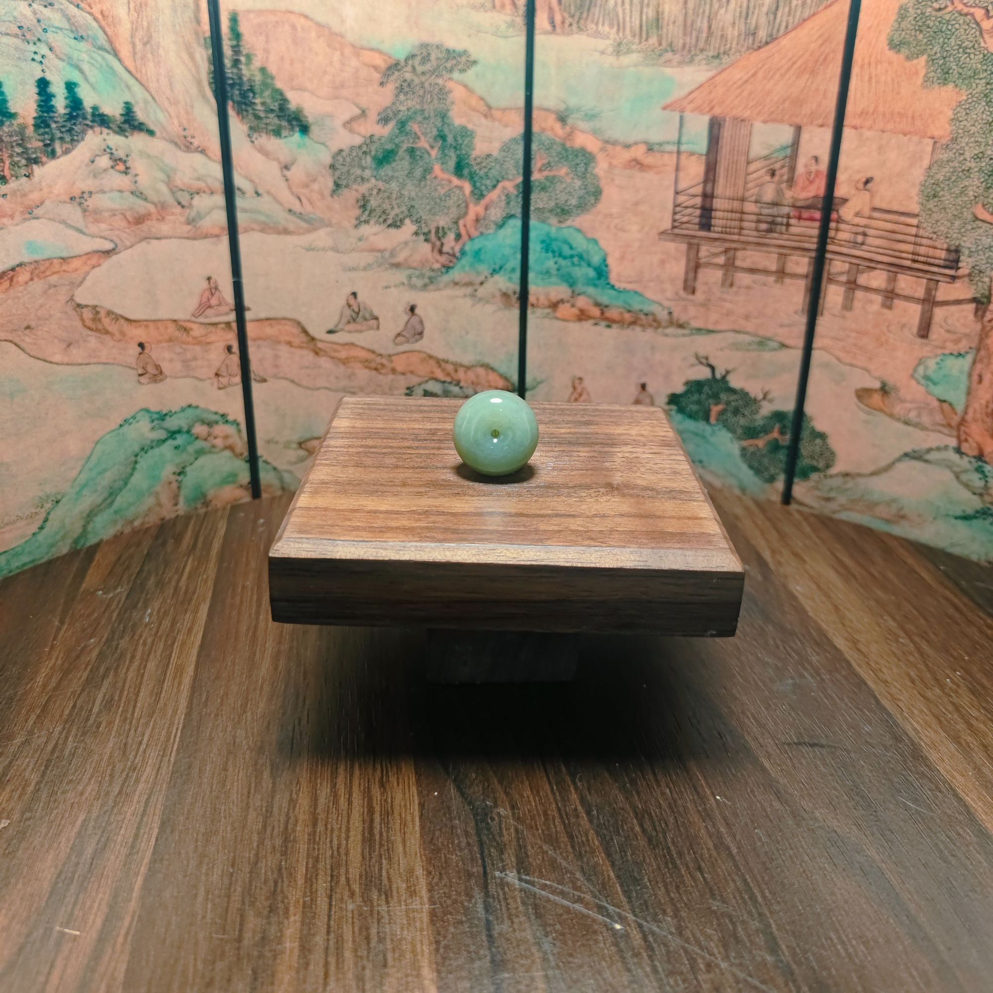 X和田玉平安扣吊坠1288