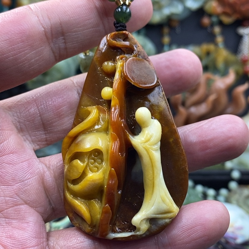 【闪购商品】未镶嵌岫玉吊坠
