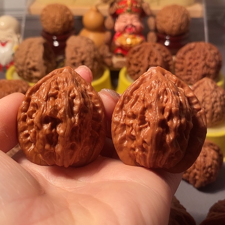 吊坠文玩核桃40大红袍福利