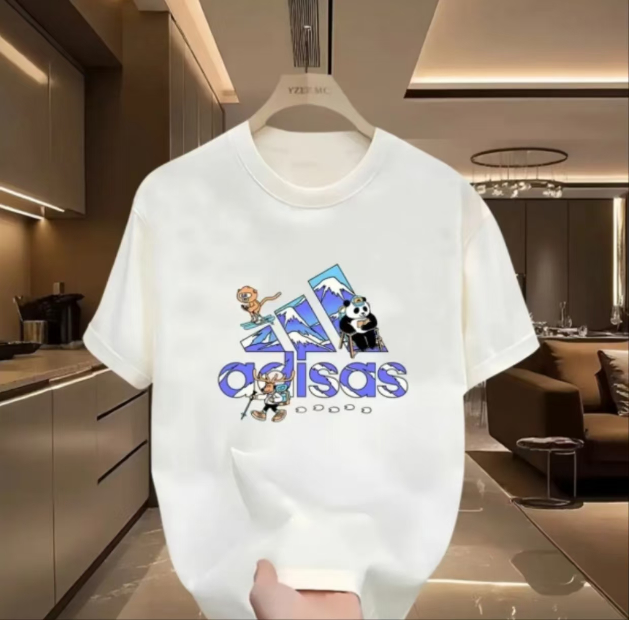 【一折粉丝福利】潮牌短袖T恤时尚休闲夏季男女同款