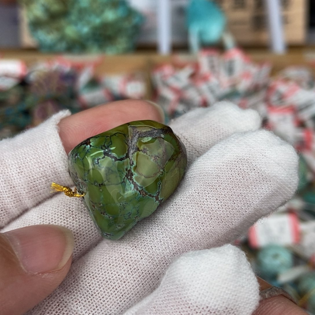 绿松石珠宝奇石未镶嵌