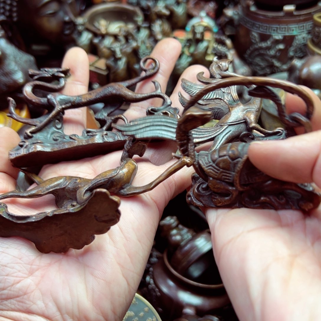 高端文玩铜器摆件七天无理由